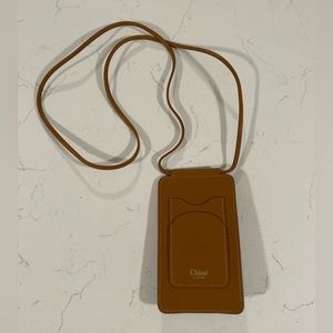 Chloe Crossbody Leather Eyewear Case / Card Wallet / Phone Pouch